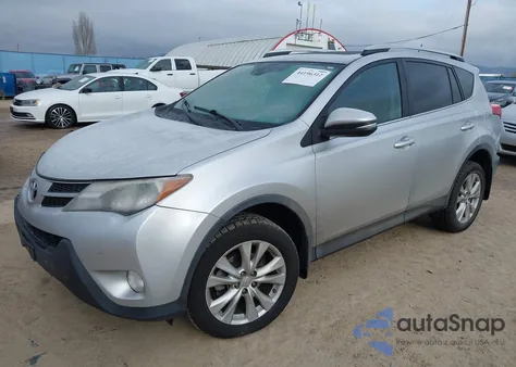2014 Toyota Rav4 Limited z USA, uszkodzony, nr VIN 2T3DFREV3EW207610